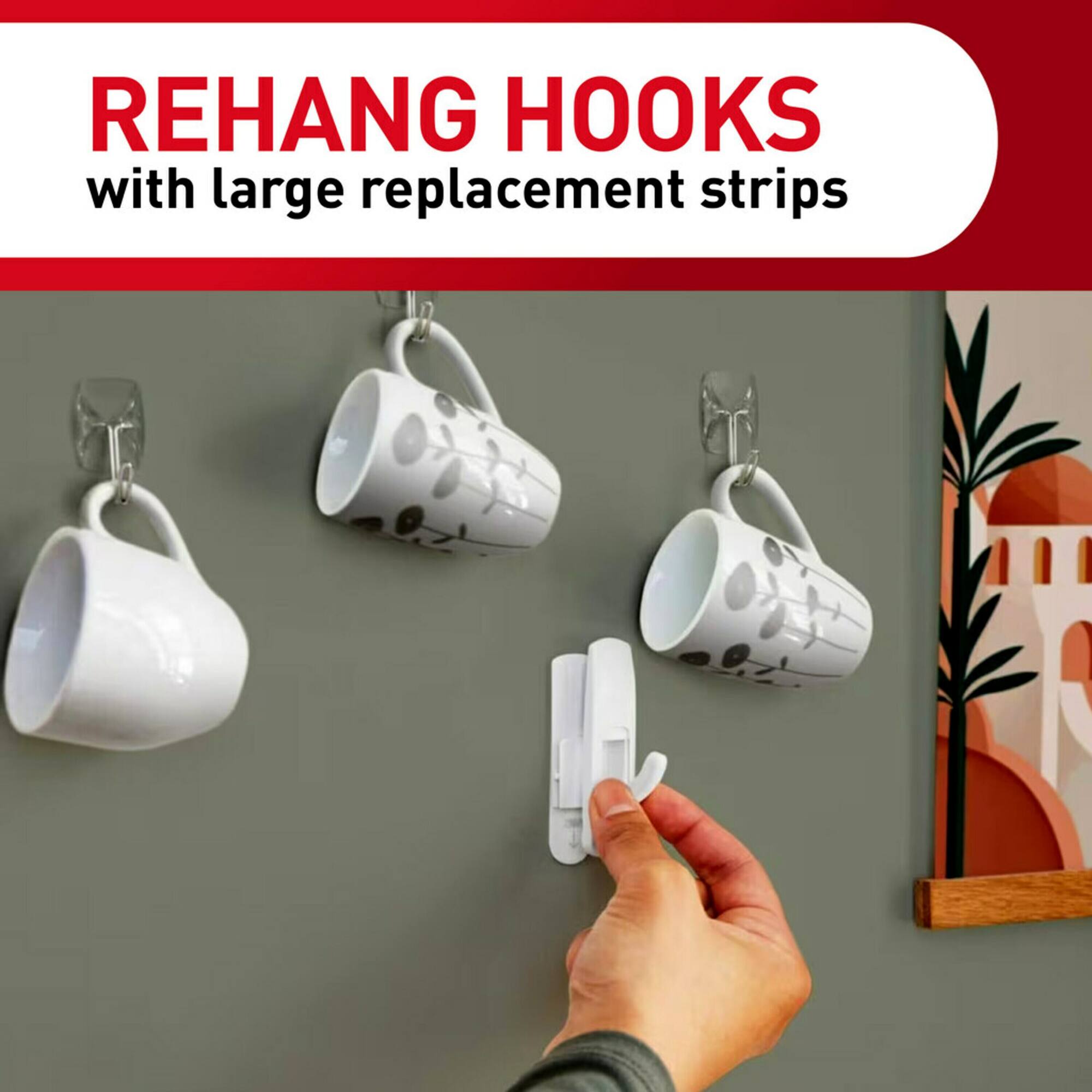 Command™ 5lb. Large Foam Replacement Strips, 8ct.